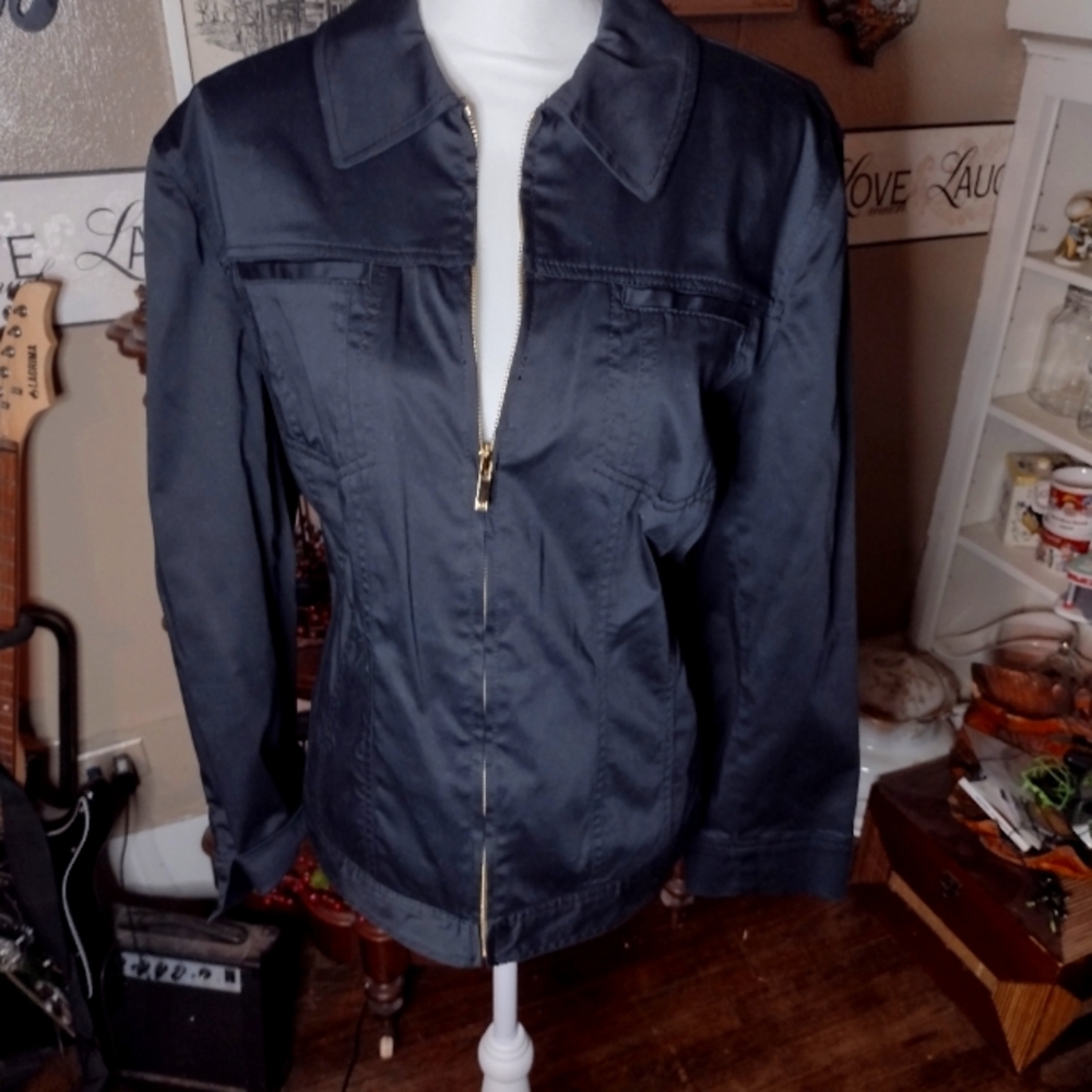 Jones New York 2X Jacket Blazer Zip
